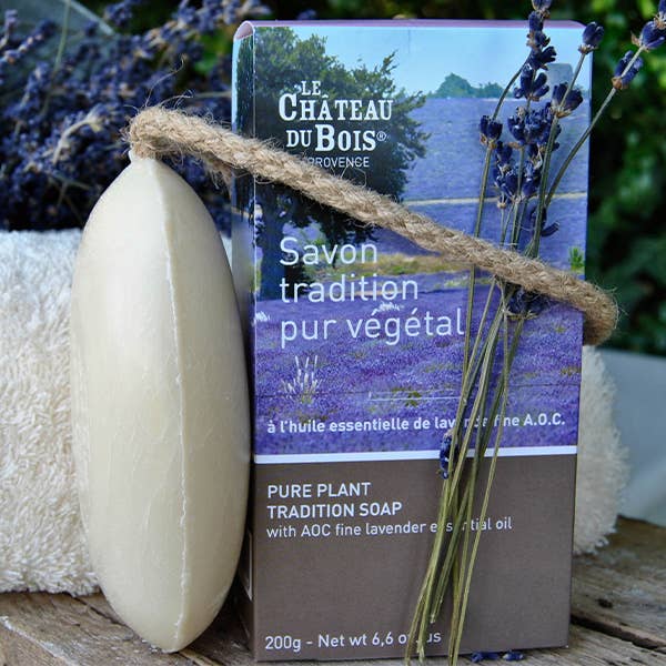 Le Château du Bois Provence - Wholesale Bar Soap - Tradition pure vegetable soap with fine lavender3