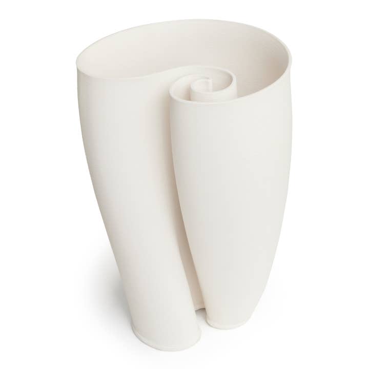 JADE Weiße Vase 34cm für den Großhandel von One Six Eight London by PS Home and Living