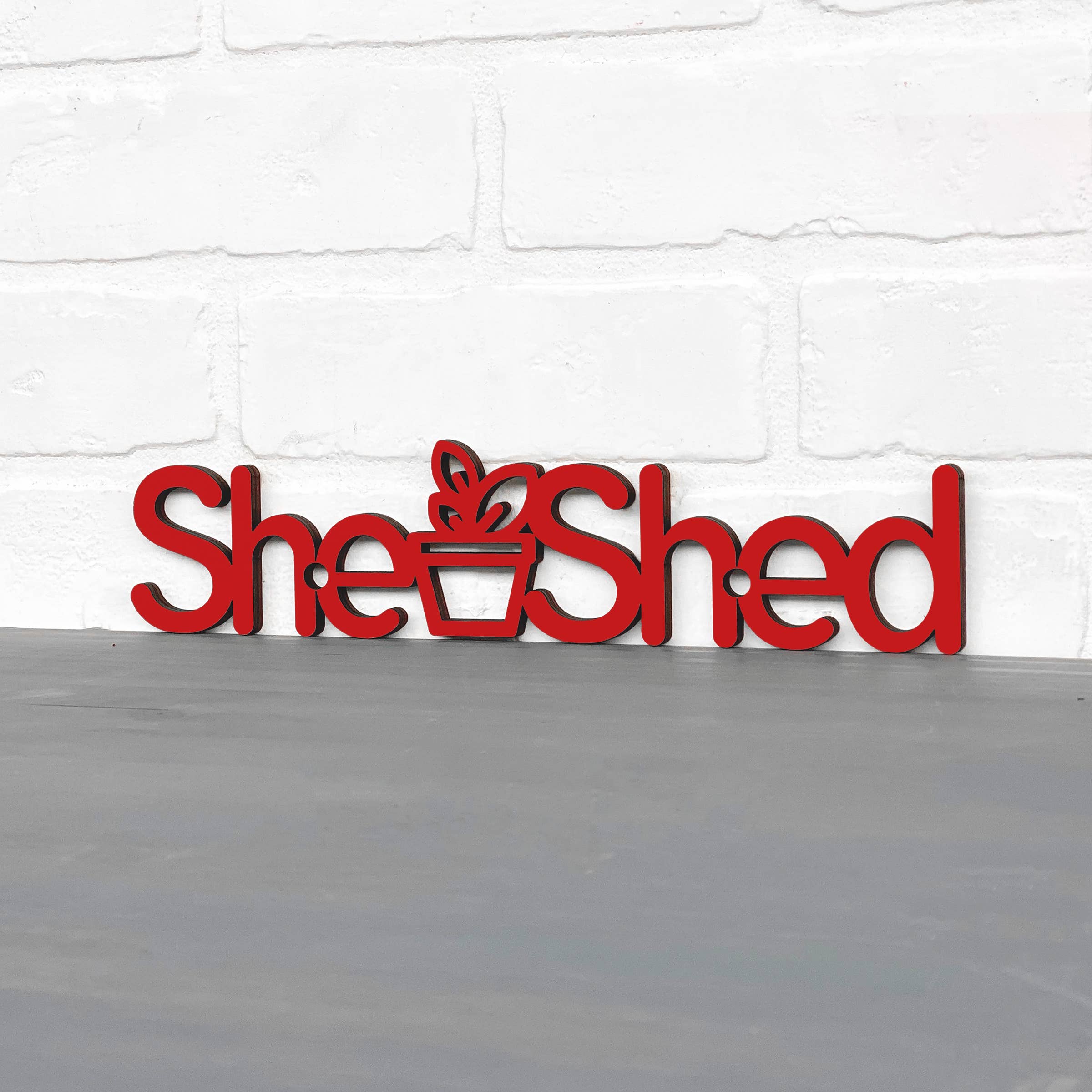 Spunky Fluff - Wholesale Wall Sign - She Shed Women's Wood Garden Shed Sign2