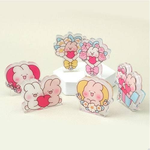BCZShop - Wholesale Figurine Toy - Kids - CREAMPUFF BUNNY SHUYA RANDOM BLIND BOX ACRYLIC FIGURE
