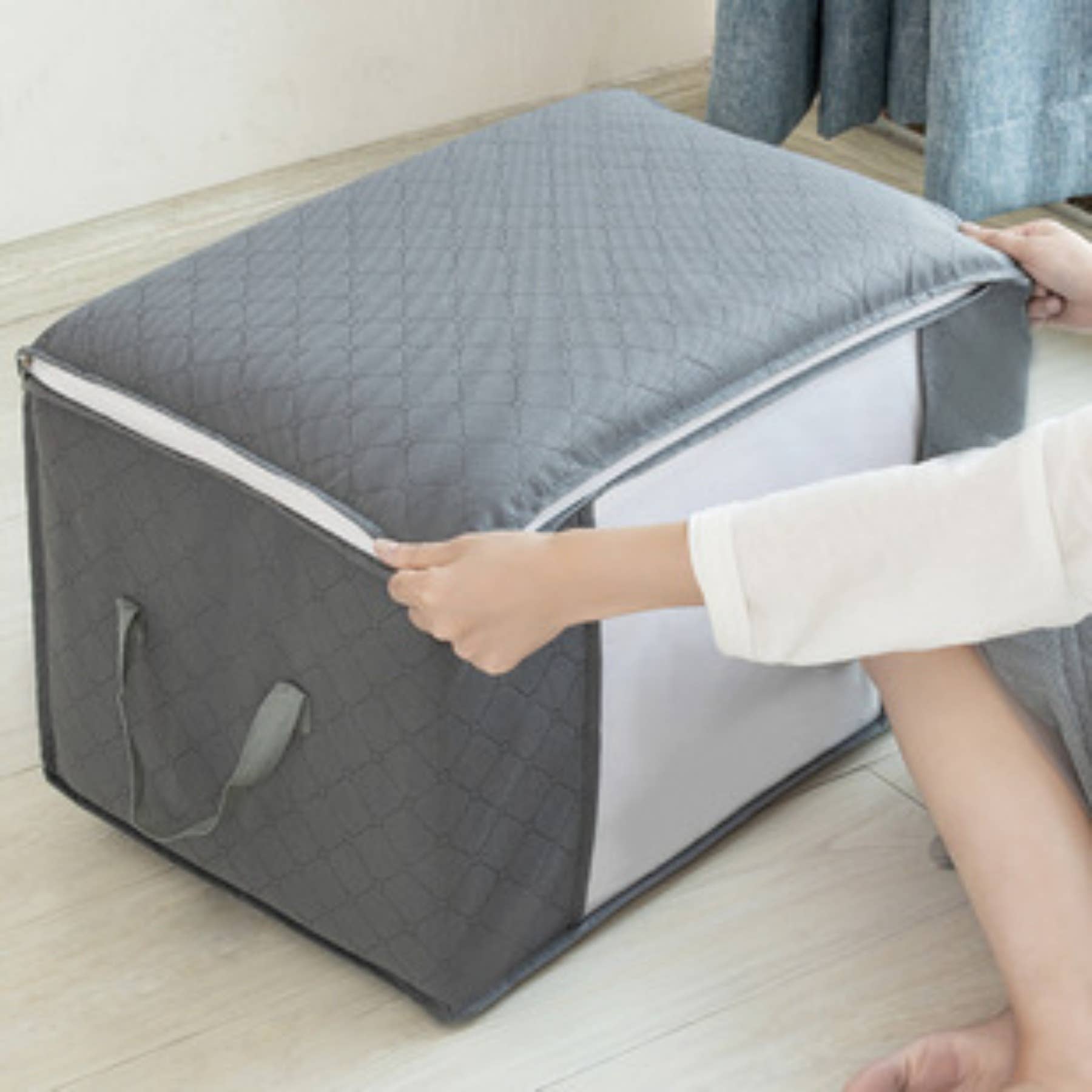 wandf - Wholesale Storage Bin - Horizontal Quilt Foldable Storage Bag-Non-Woven Storage Box28