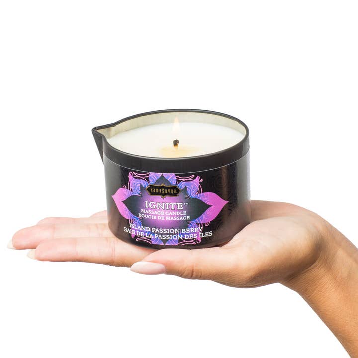 Kama Sutra - Wholesale Travel Candles - Ignite Massage Oil Candle7