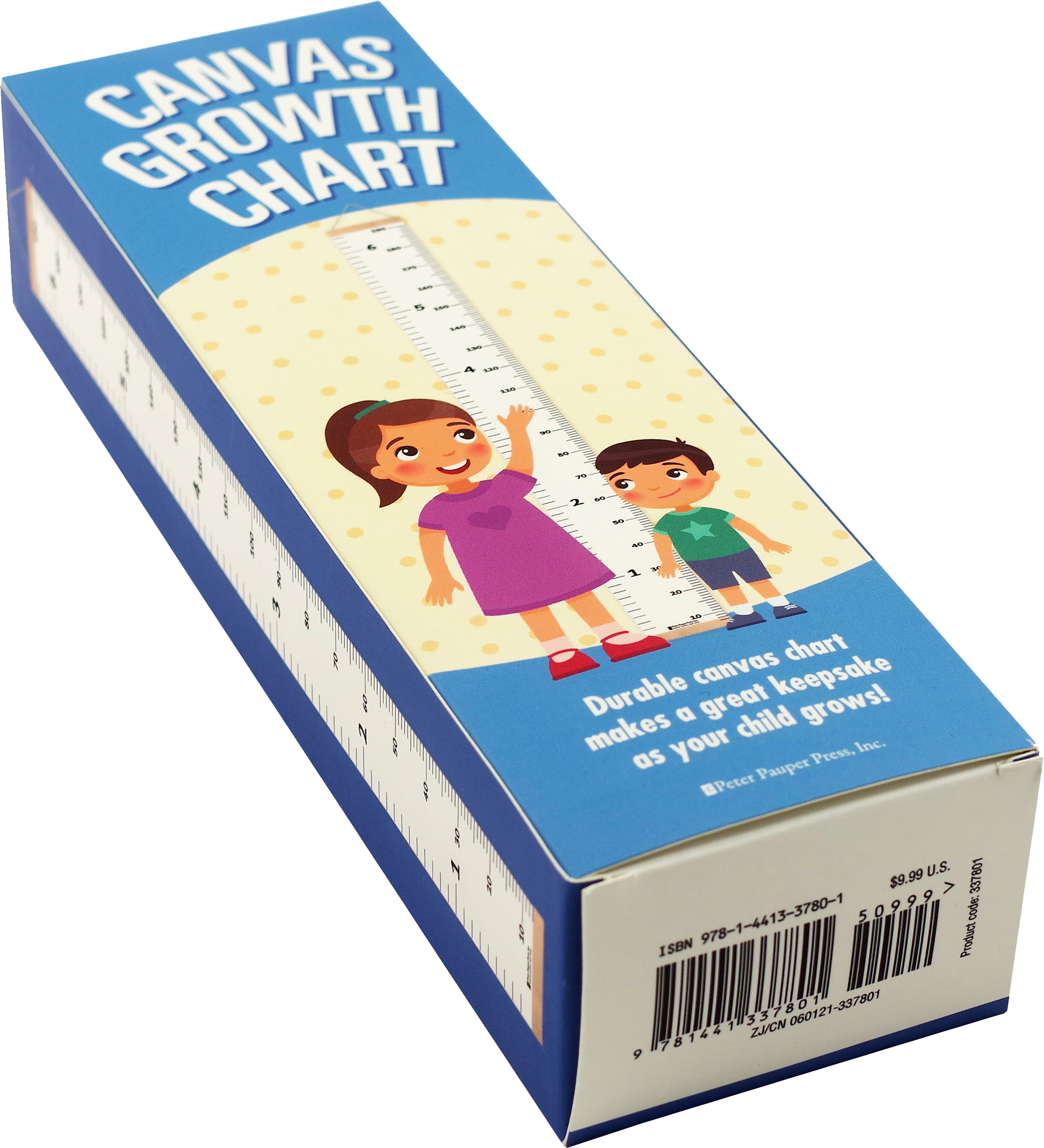 Peter Pauper Press - Wholesale Growth Chart - Kids & Baby - Classic Canvas Growth Chart4