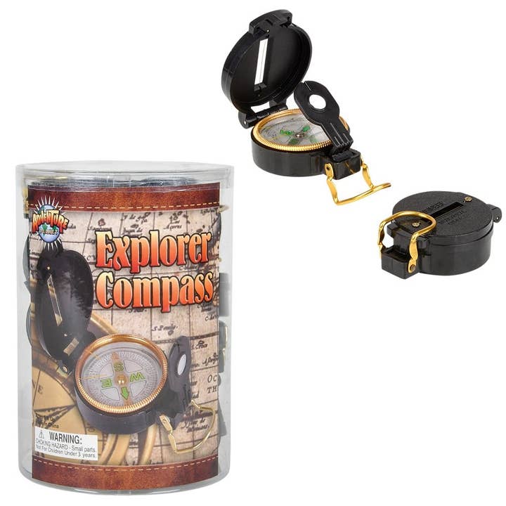 3" EXPLORER COMPASS LLB kids Accessories and other Purchase Wholesale propack. Free Returns & Net 60 Terms on Faire trending on Faire.