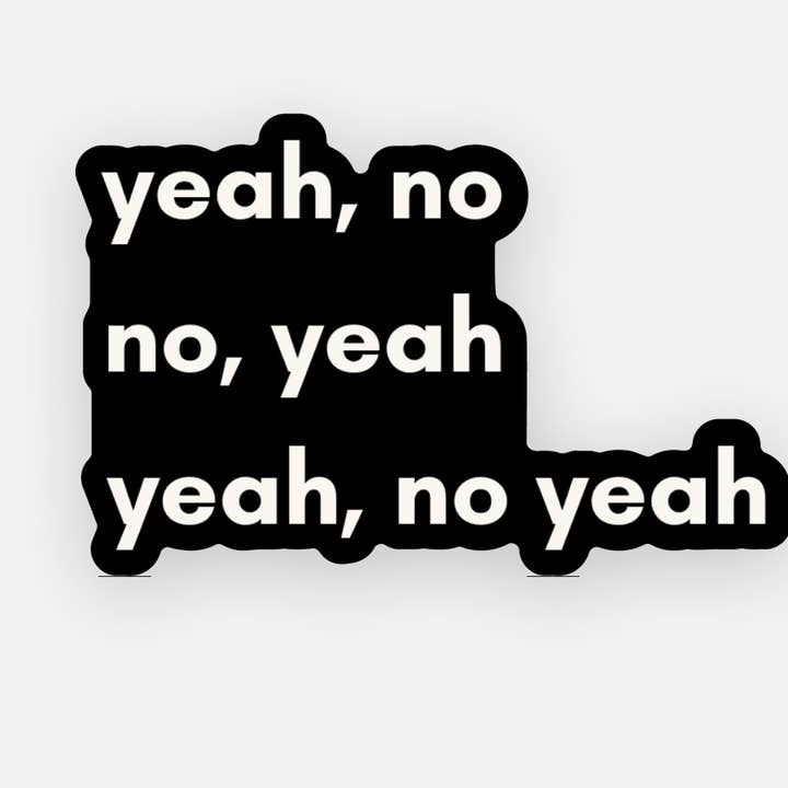 Funny Midwest Saying Vinyl Sticker for wholesale by Fika Co.