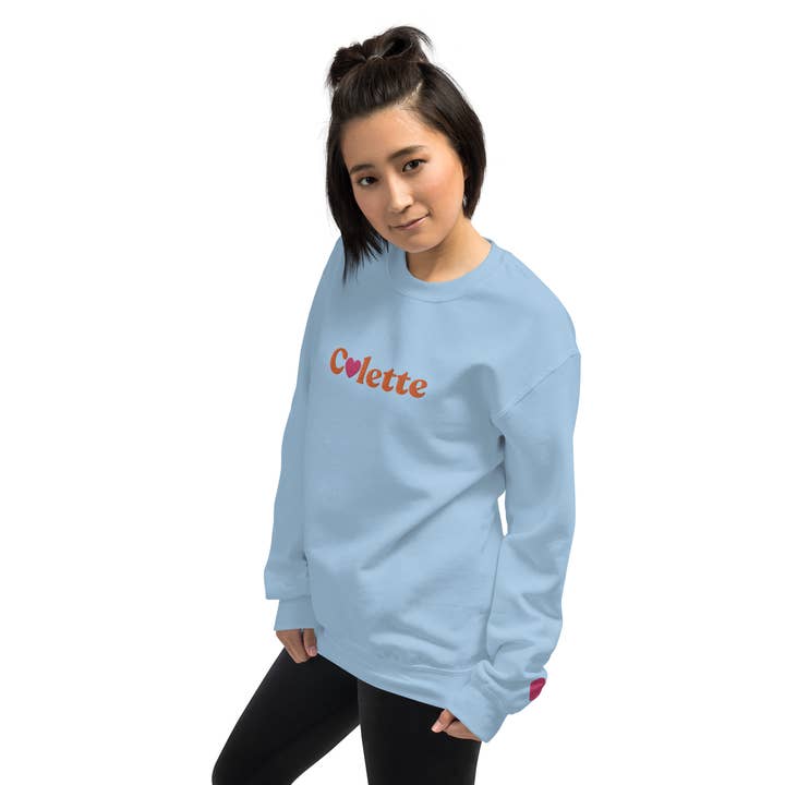 Colette - Wholesale Graphic Sweatshirt - Women's - BASIC CREWNECK SWEATSHIRT4