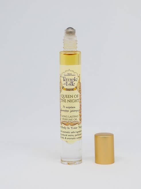 Temple of Life Oils & Perfumes - Wholesale Roll-On Fragrance - Exotic Perfume Oil | Queen of the Night | Jasmine Oil2