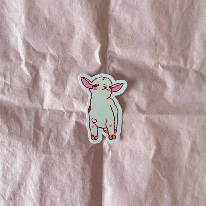 Skizzenfuchs - Wholesale Sticker - Adorable Smug Goat Meme Sticker Set | Sketch Fox