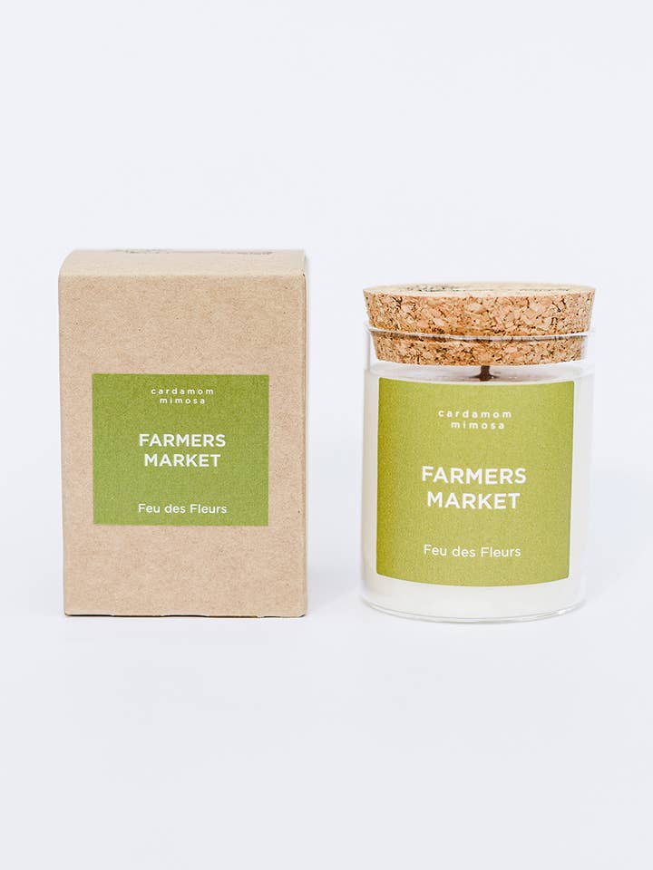 Candle Farmers Market - 160gr for wholesale by Feu des Fleurs