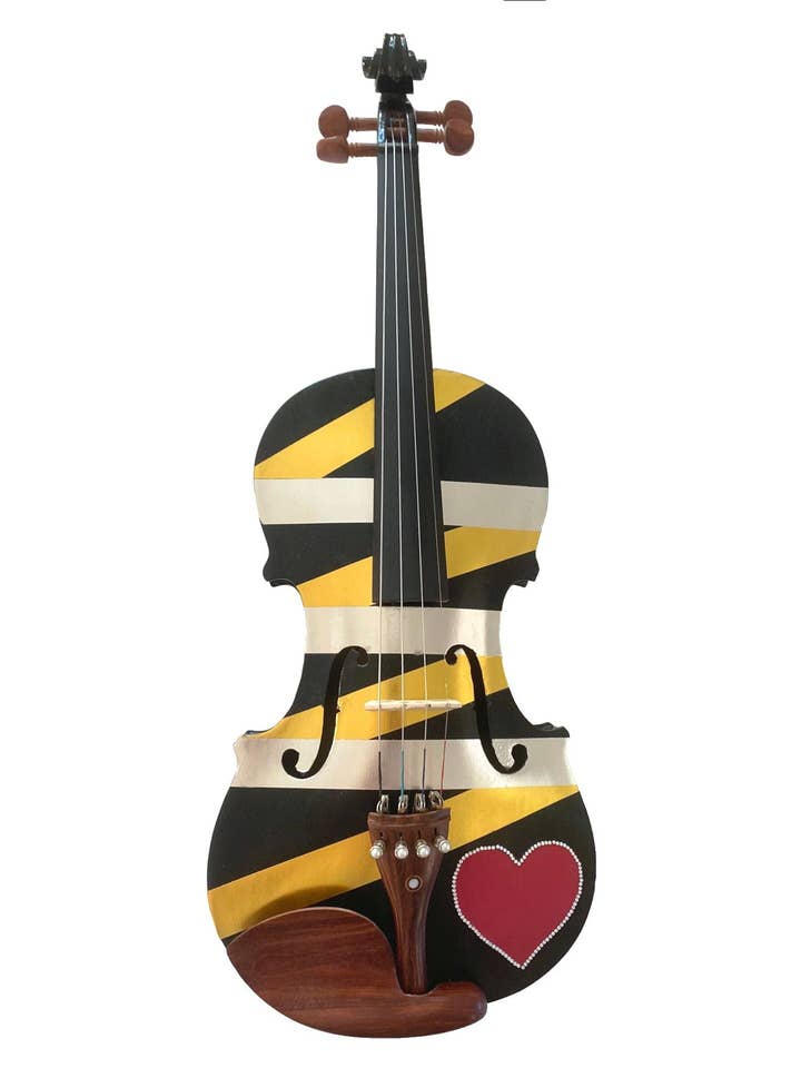 Tenue de violon LOVE Wrap de Rozanna pour la vente par Rozanna's Violin