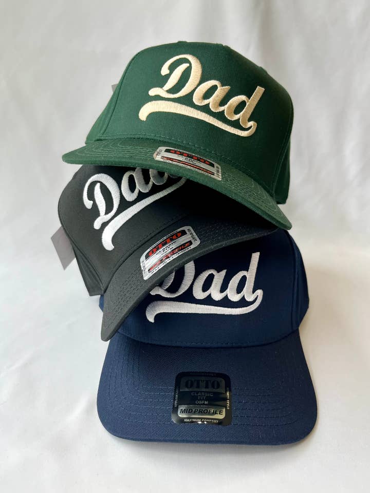 DAD Embroidered Solid Hats for wholesale by LC by Carina