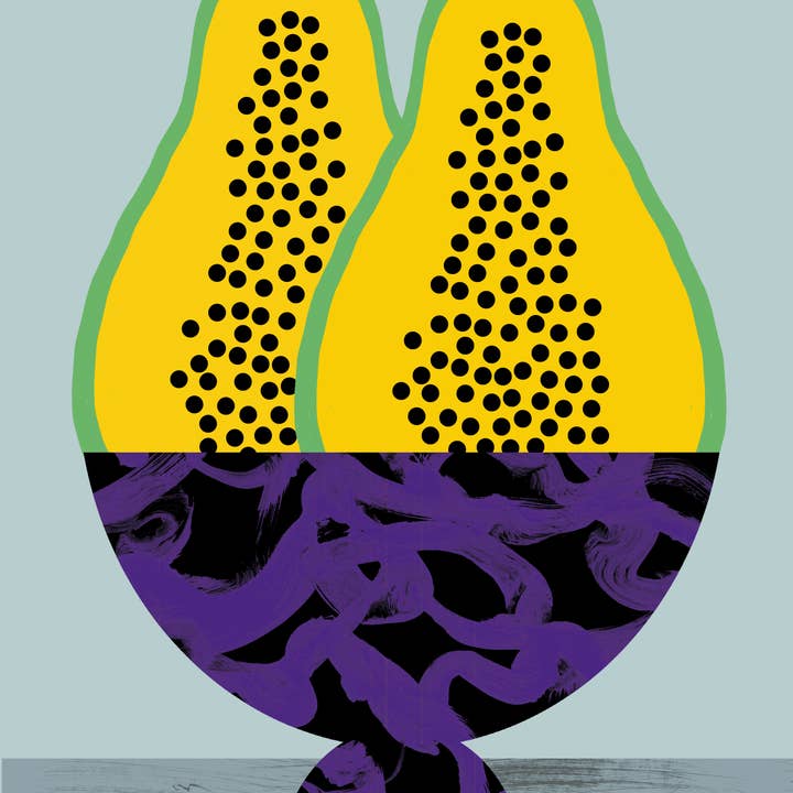 Carolin Löbbert - Wholesale Art Print - Papaya1
