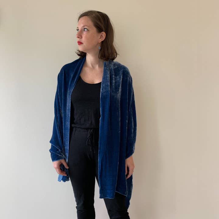 Dana Herbert - Wholesale Wrap - Women's - Silk Velvet Shawl Wrap5