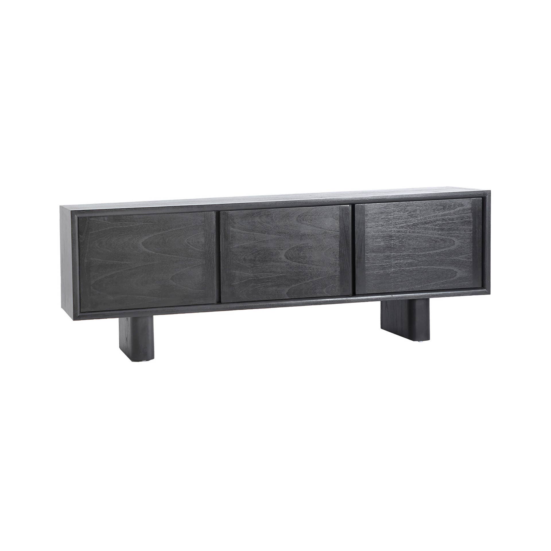 Kodu Home Design - Wholesale Console Table - Black mindi wood TV cabinet measuring 180x40x61cm1