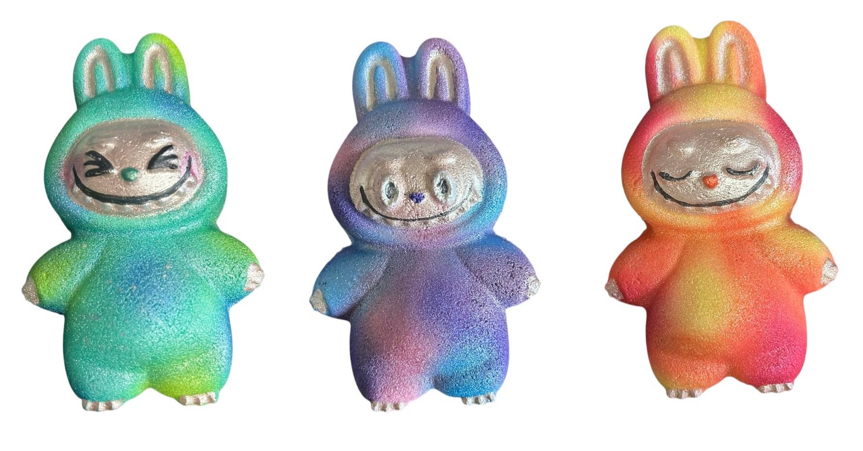 Flaming desserts - Wholesale Bath Bomb/Fizz - Purple Labubu bath bomb 1