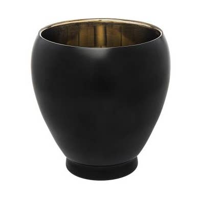 Nero D'oro Ice Bucket with Tong for wholesale by Godinger