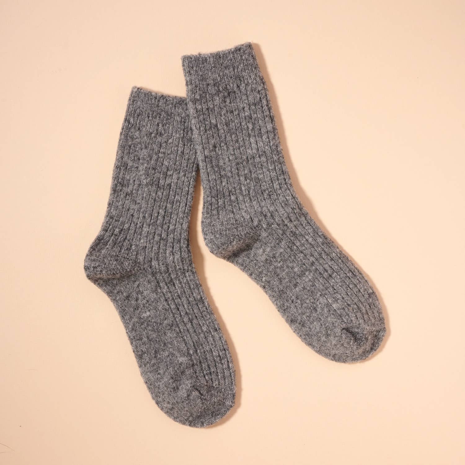 Lilla Haven - Wholesale Socks - Women's - Wool Blend Cozy Ribbed Calf Socks for Christmas Gift1