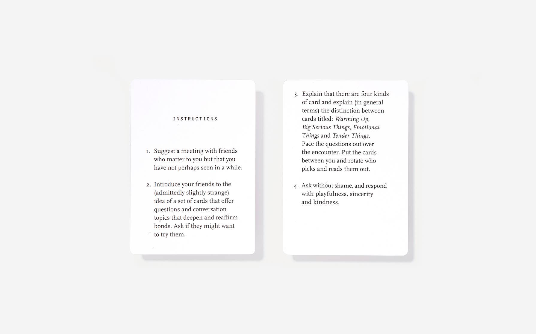 The School of Life - Vendita all'ingrosso Giochi di carte - Meeting Friends - Gioco Ice Breaker per conversazioni significative3