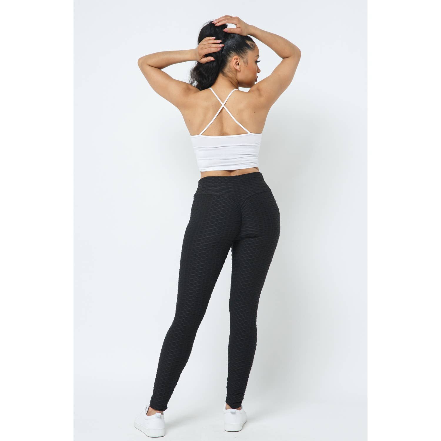 JHP Collection - Wholesale Fashion Leggings - Women's - HIGH WAIST YOGA PANTS SCRUNCH BUTT LIFT LEGGINGS WITHOUT POC2