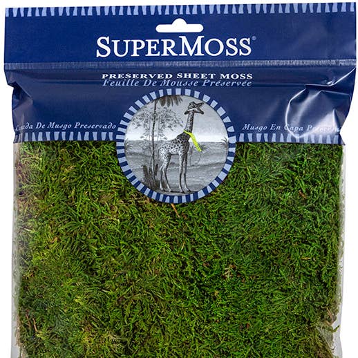 SuperMoss – wholesale Planting/potting soil – Preserved Sheet Moss