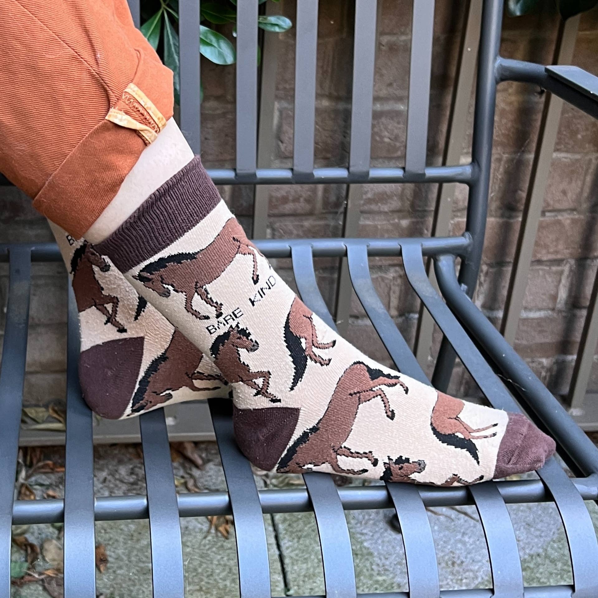 Bare Kind Socks - Vendita all'ingrosso Calzini - Unisex - Calzini da cavallo | Calzini in bambù | Calzini marroni | Calzini da fattoria7