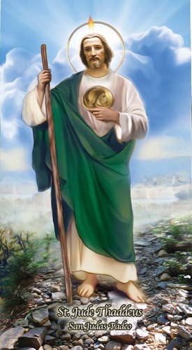 The Saints Collection – wholesale Flameless candle – The Saints Collection - St Jude Prayer Candle2