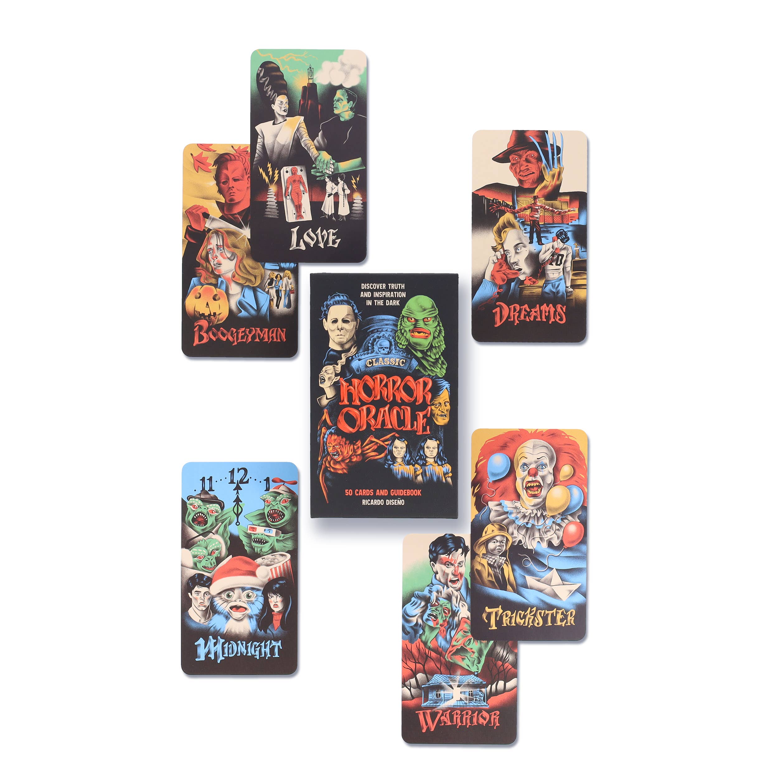 Chronicle Books - Wholesale Tarot Cards - Classic Horror Oracle8