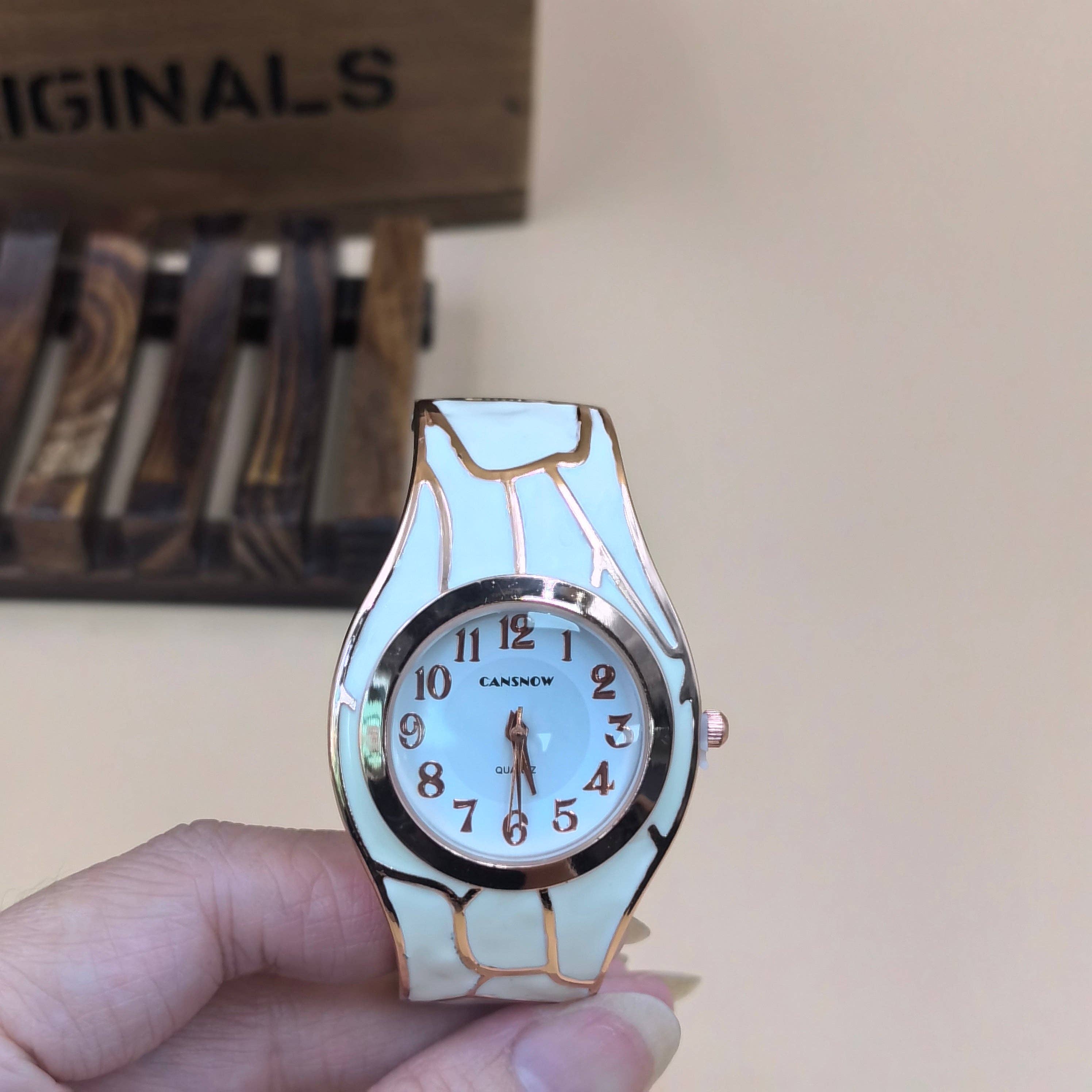 WoodWristCo – wholesale Armbandsur - Dam – Ny design stålarmband damklockor