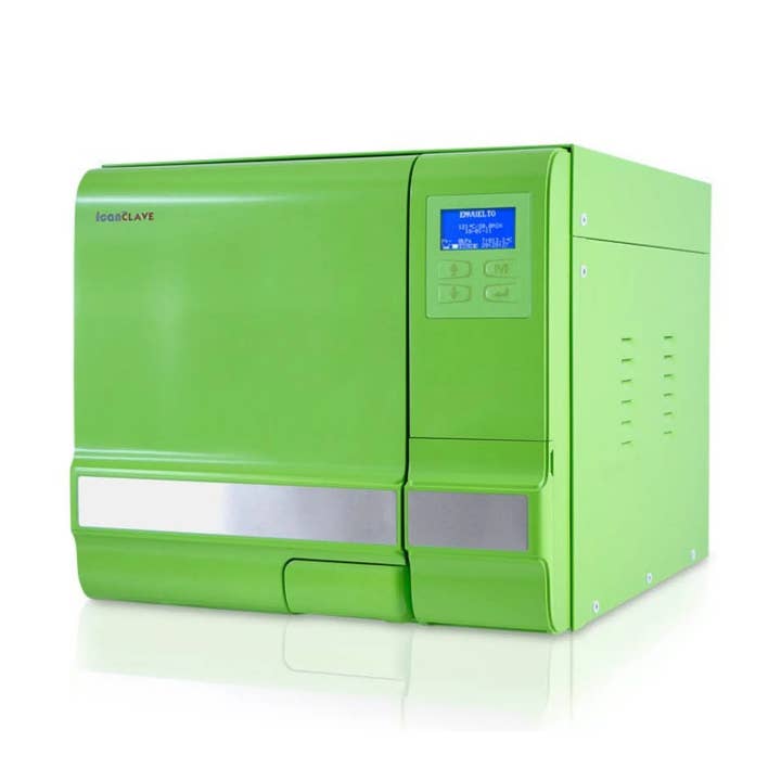 Autoclave 18 Litri Classe B con USB Verde per la vendita all'ingrosso da parte di My Podologie
