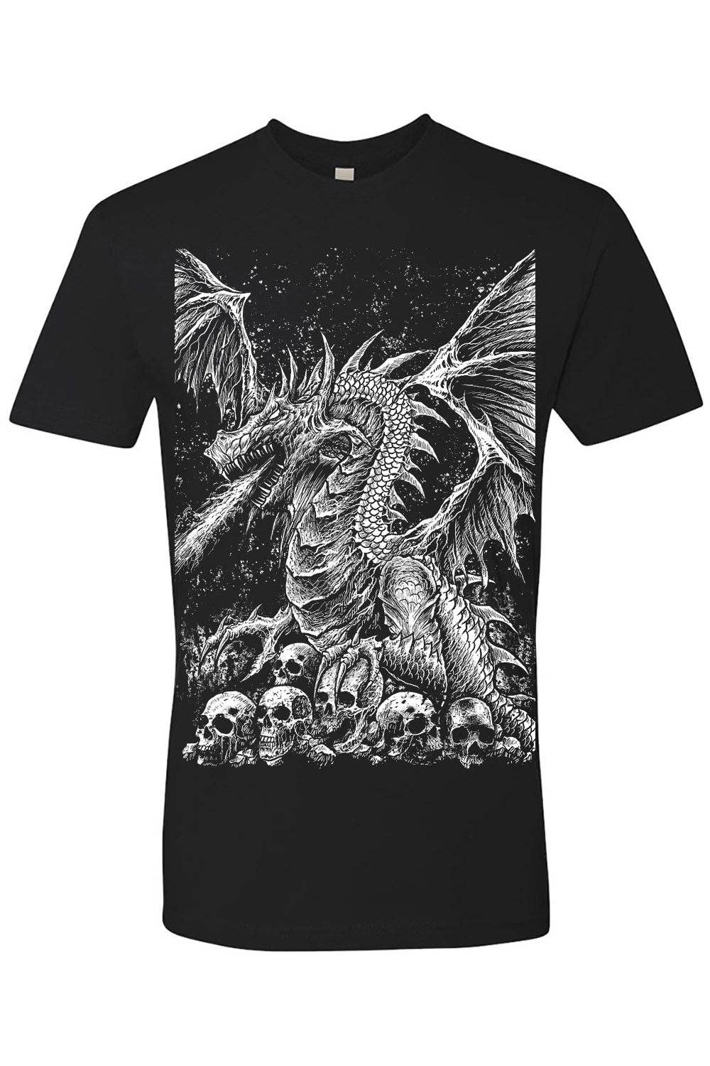 vampirefreaks – Engroshandel Grafisk t-shirt - Unisex – Dragon's Lair T-shirt i flere stilarter15