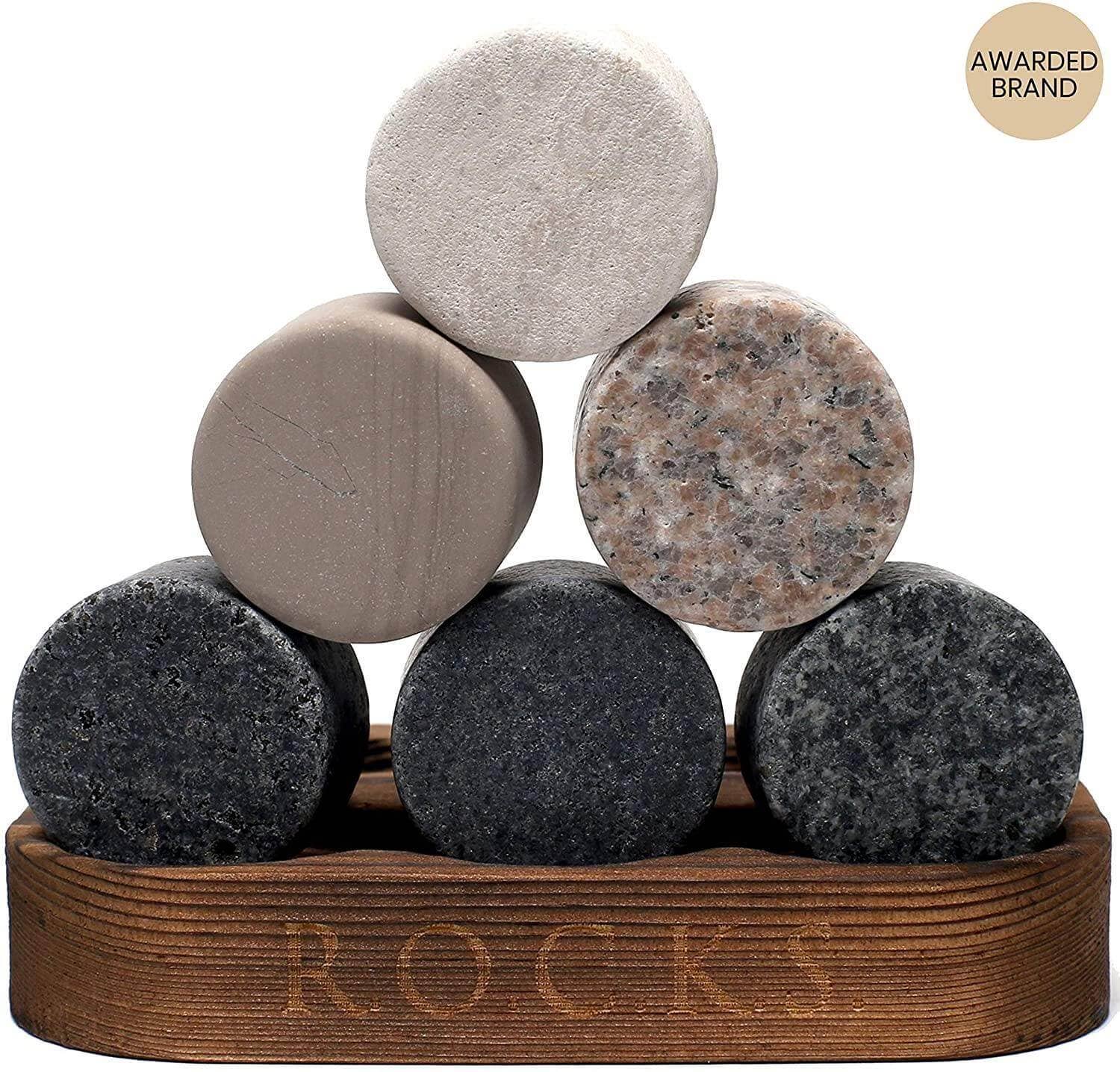 ROCKS Whiskey Chilling Stones - Wholesale Cocktail/Liquor Glass - The Connoisseur's Set - Twist Whiskey Glass Edition4