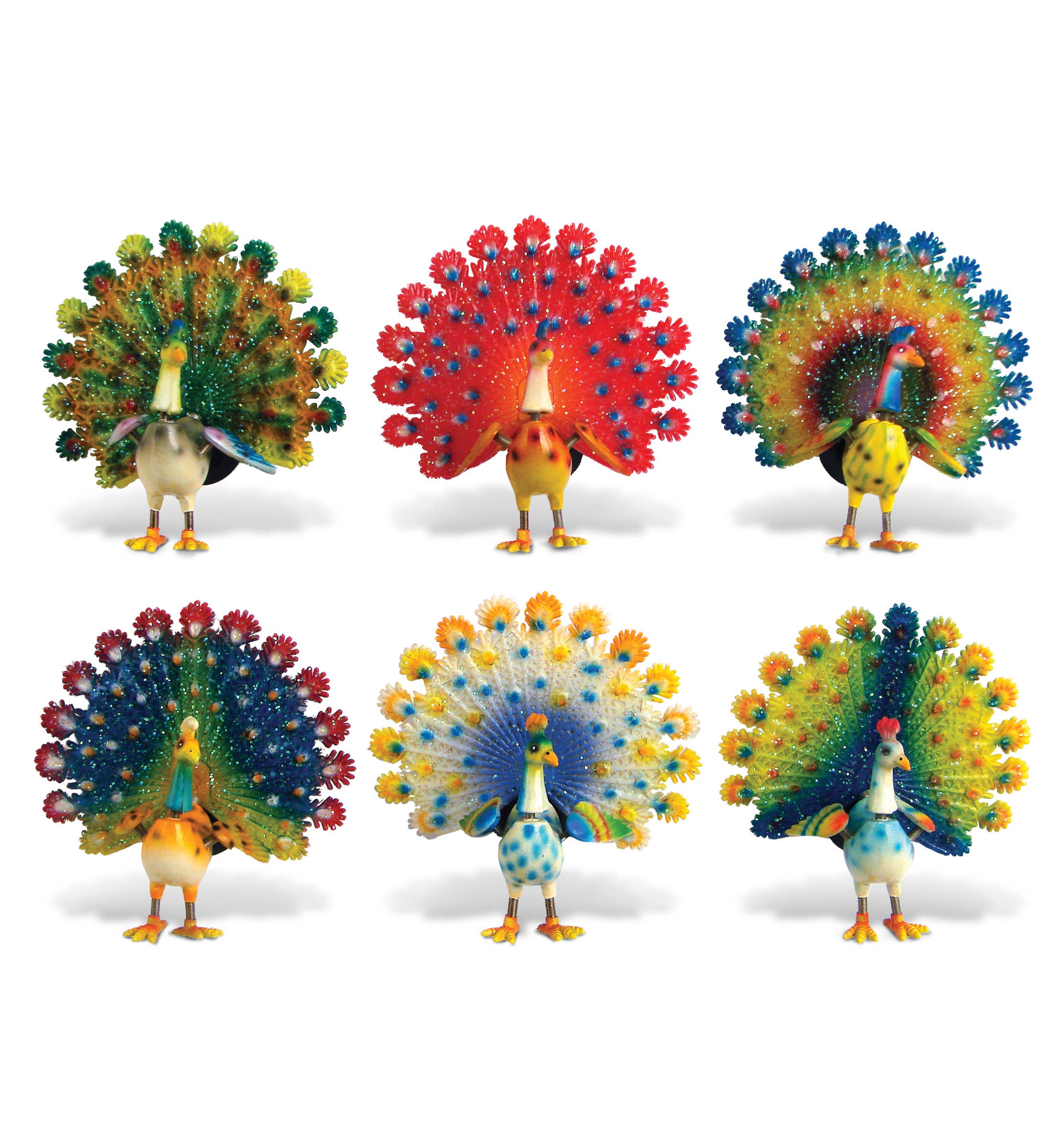 Cota Global - Wholesale Magnet - Bobble Magnet - Peacock0