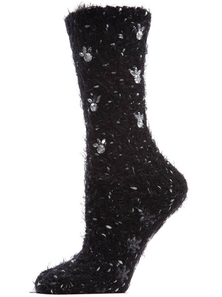 MeMoi Floral Gems Crew Sock for wholesale by Infinity Classics International Inc.