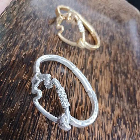 Beautiful Bling Arrowhead Cuff Bracelet for wholesale by Paco Designs