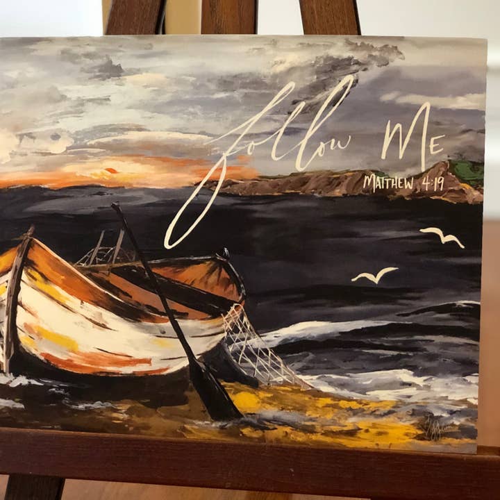 Follow Me - Wall Art Print • Christian Gift Decor for wholesale by STORY DESIGNS