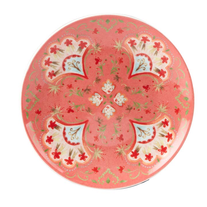 Certified International – wholesale Appetiser serveware – Francesca Canape Plate 6in 6 asst5