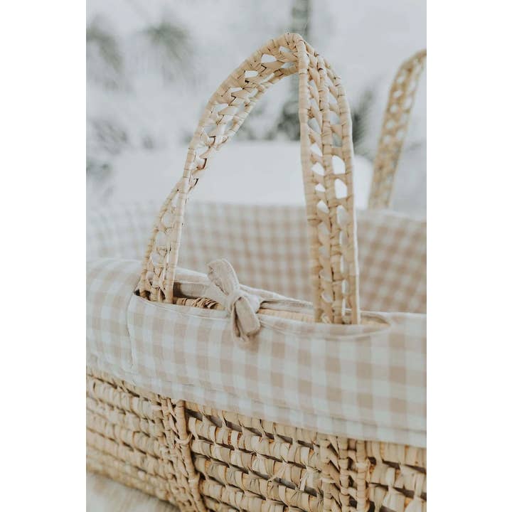 Manufacture des bébés français - Wholesale Bassinet - Baby - Bassinet vichy pebble3