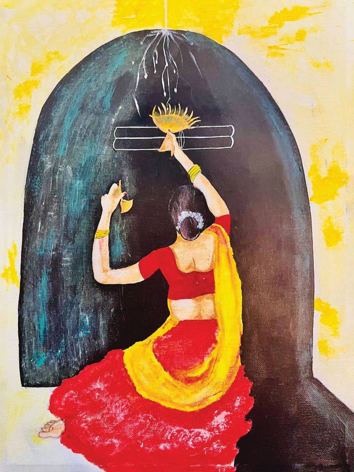 Impressions d'art - Shivling pour la vente par Artsbyniru