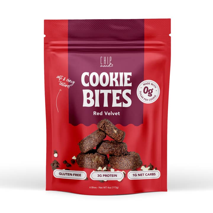 Biscuits Keto en Velours Rouge pour la vente par ChipMonk Baking