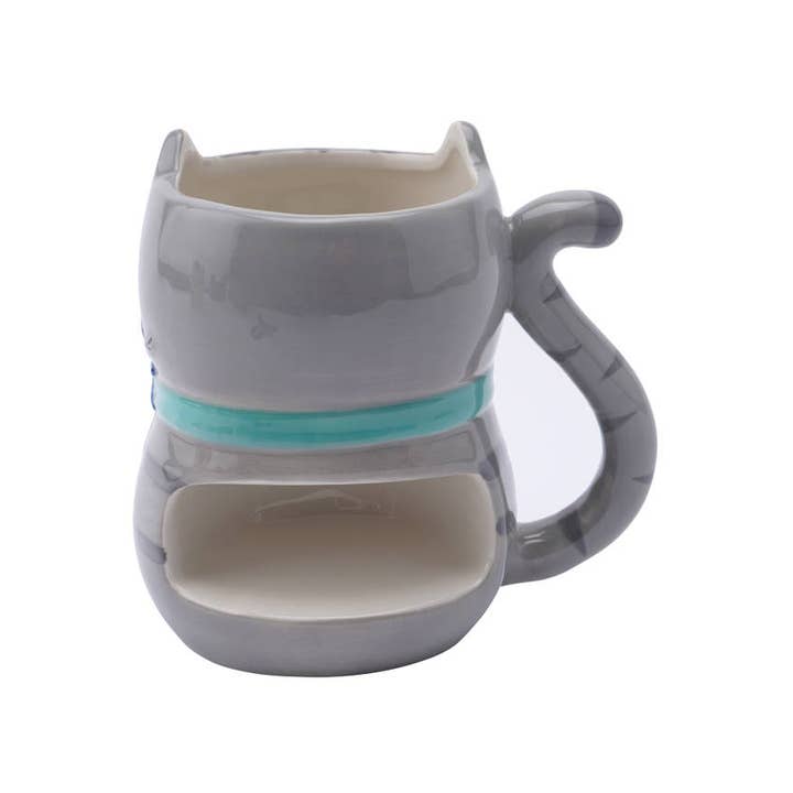 CGB Giftware – wholesale Coffee mug – Floral Prints Kitten Snack Mug1