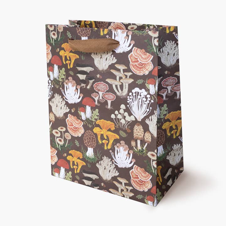 PADDENSTOELEN | MIDDELGROTE GESCHENKZAK voor wholesale door Botanica Paper Co.