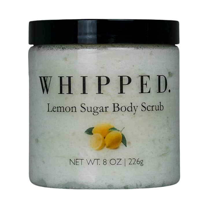 WHIPPED. Lemon Sugar Body Scrub for wholesale by WHIPPED.