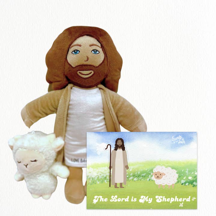 Good Shepherd Plush Bundle for wholesale by Friends of the Faith