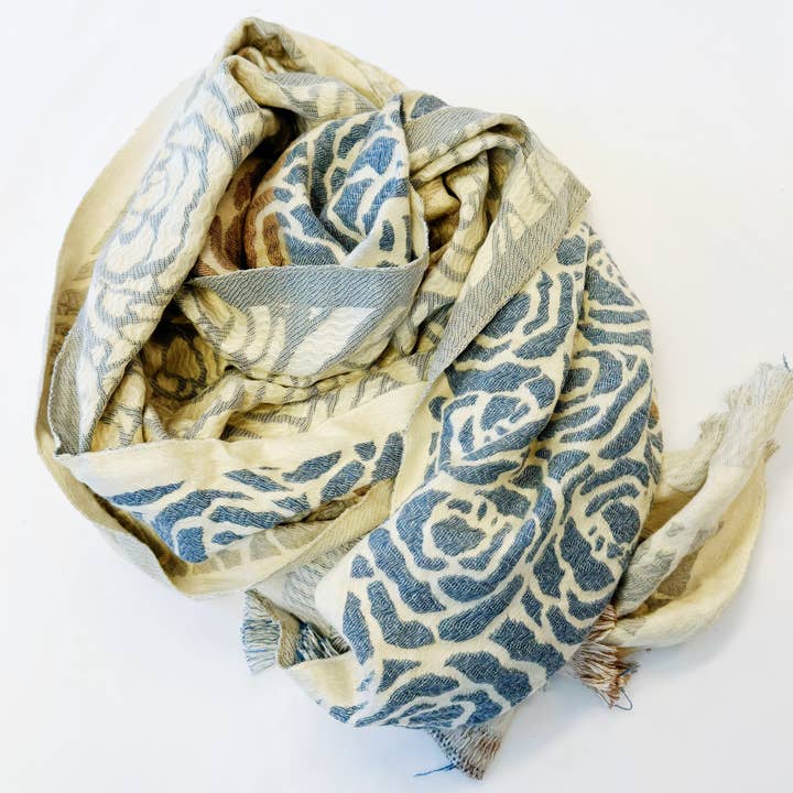 Ellison+Young - Wholesale Scarf - Women's - Lovely Rose Luxe Scarf