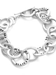 Sterling Silver Heavy Link Bracelet for wholesale by GK Designs