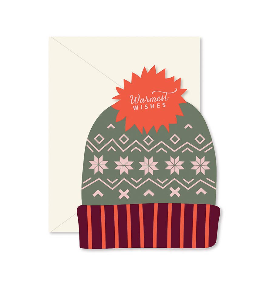 Ginger P. Designs - Wholesale Season's Greetings Card - Holiday Stocking Hats Greeting Card Boxed Set3