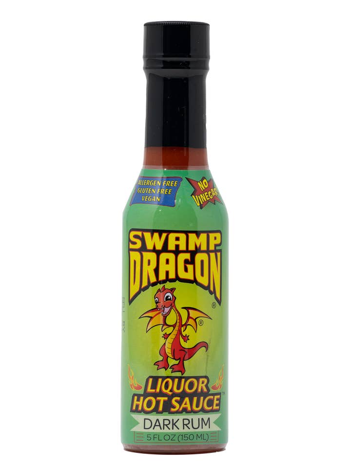 Rum Hot Sauce for wholesale by Swamp Dragon