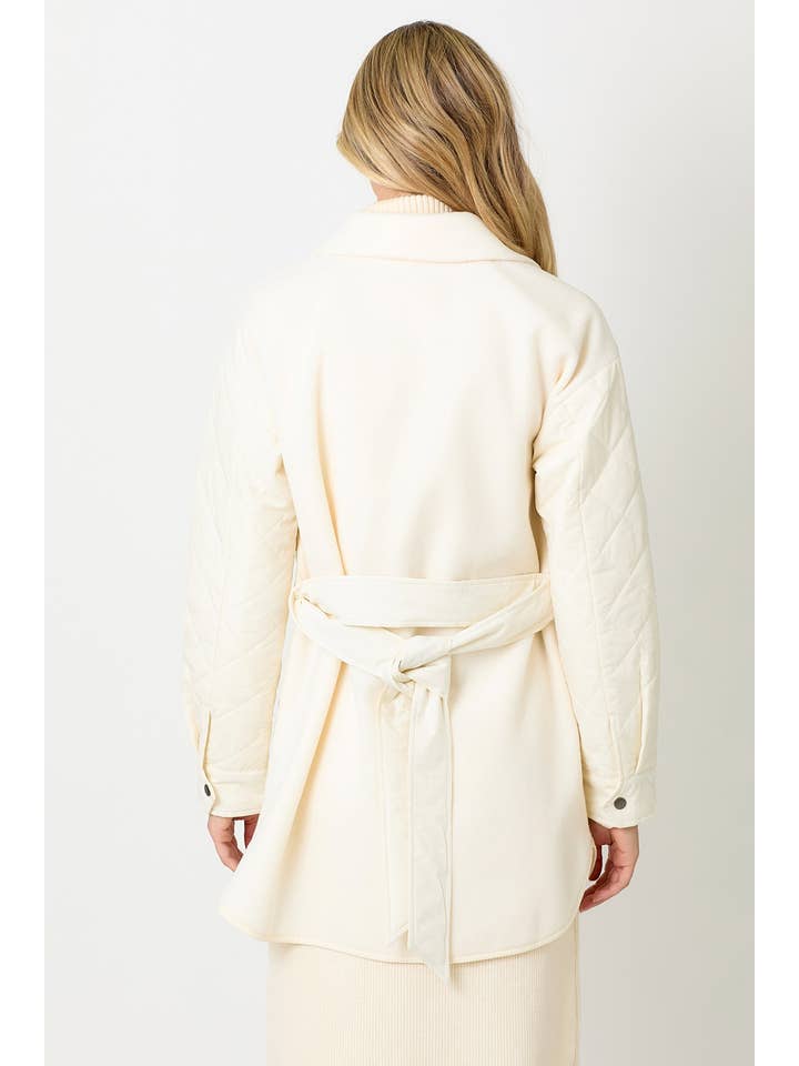 Mystree - Wholesale Puffer Jacket - Women's - 60735 Mix Media Quilting Jacket7