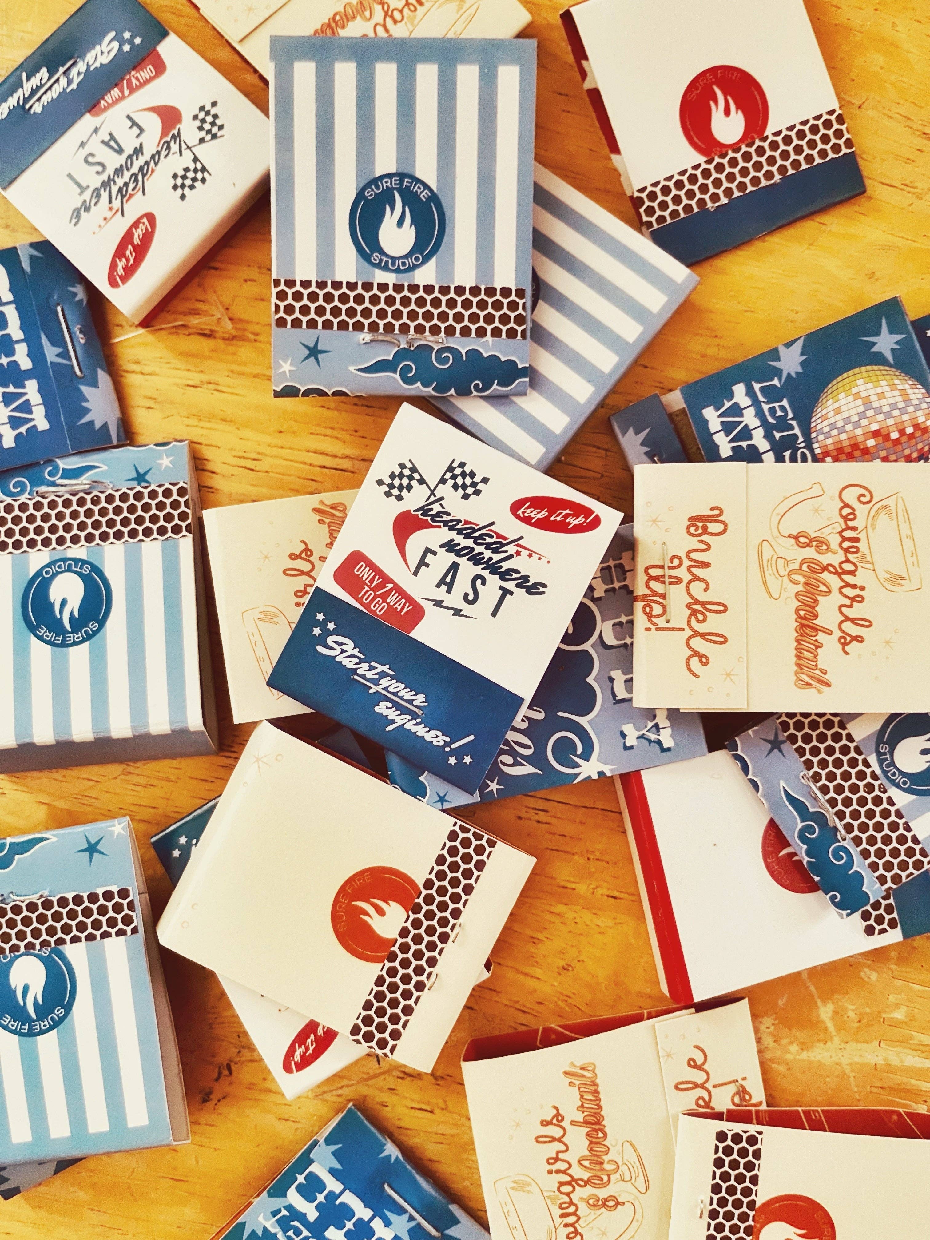 Sure Fire Studio - Wholesale Matches - Holy Smokes Matchbook1