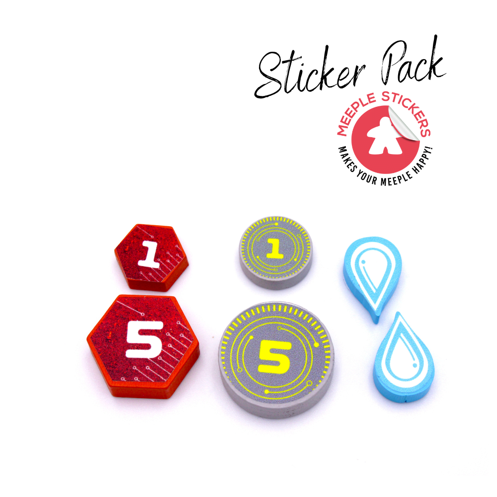 Meeple Stickers - Wholesale Board Game - Dune Imperium Uprising Sticker Set8